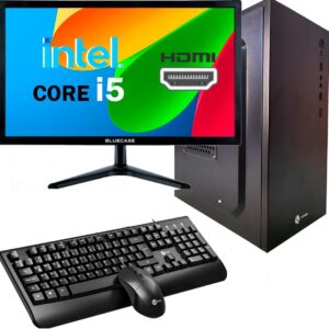 COMPUTADOR COMPLETO CORE I5 2400, 16GB DDR3, SSD 480GB, WIFI + MONITOR 19" + KIT TECLADO E MOUSE