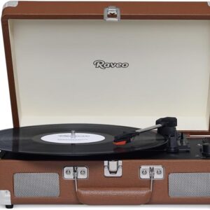 Vitrola Chrome Brown com Usb e Bluetooth, Bivolt
